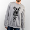 Sudadera para chico y chica unisex  Zebra