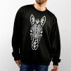 Sudadera para chico y chica unisex  Zebra