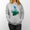 Sudadera unisex con dibujo del famoso videojuego Zelda.