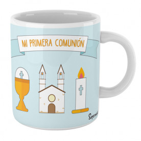 Taza para niños que toman la primera comunión