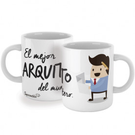 Taza para arquitectos. ¡El regalo perfecto para el mejor arquitecto del mundo entero! 