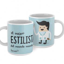 Taza para estilistas. ¡El regalo perfecto para el mejor estilista del mundo entero! 