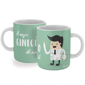 Taza para ginecólogos. ¡El regalo perfecto para el mejor ginecólogo del mundo entero! 