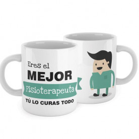 Taza para fisioterapeutas. ¡El regalo perfecto para el mejor fisioterapeuta del mundo mundial!