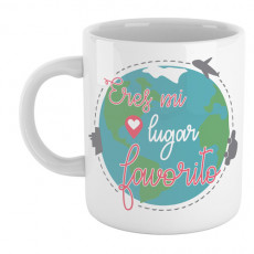 Taza cerámica con frase cariñosa para hacer un regalo original a esa persona tan especial.