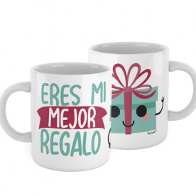 Taza con mensaje especial para regalar.