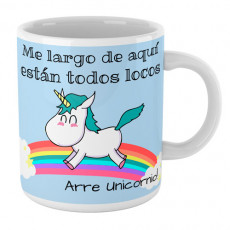 Taza cerámica con frase divertida para hacer un regalo original a un  amig@