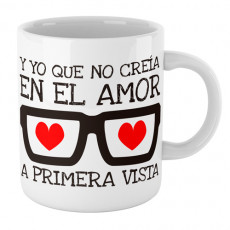 Taza cerámica con frase divertida para hacer un regalo original a esa persona tan especial o para tí, porque tú lo vales!