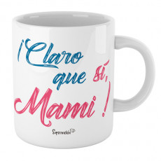 Taza  personalizada con mensaje divertido para hacer un regalo original a mamá.