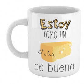 Graciosa taza de cerámica con mensaje positivo, ideal para hacer un regalo original a esa persona tan especial.