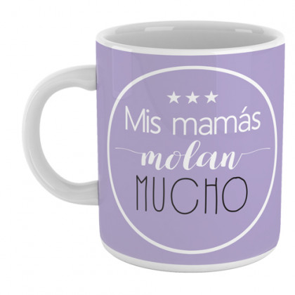 Taza  personalizada con mensaje divertido para hacer un regalo original a las mamás