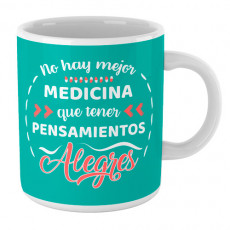 Taza cerámica con frase cariñosa y motivadora para hacer un regalo original a esa persona tan especial.