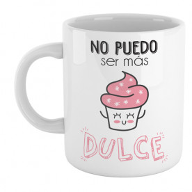 Taza cerámica con frase cariñosa para hacer un regalo original a esa persona tan especial o para tí, porque lo vales!