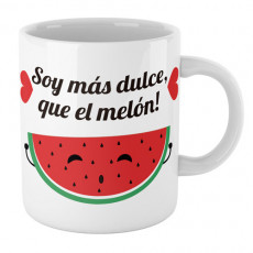 Taza cerámica con frase cariñosa para hacer un regalo original a esa persona tan especial o para tí, porque lo vales!