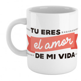 Taza cerámica con frase cariñosa para hacer un regalo original a esa persona tan especial.